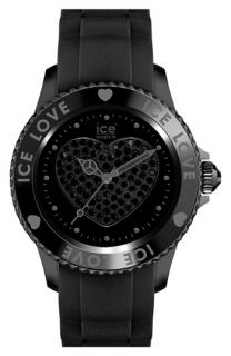 ICE Watch Love Stones Silicone Strap Watch, 43mm