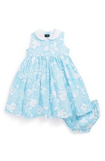 Oscar de la Renta Print Dress & Bloomers (Baby Girls)