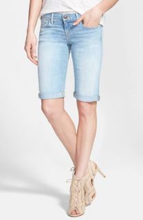 True Religion Brand Jeans Savanna Denim Bermuda Shorts (Breezy Meadow)