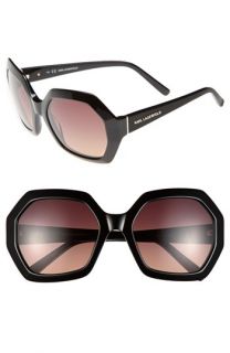 Karl Lagerfeld 53mm Oversized Sunglasses