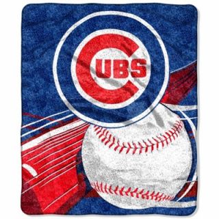 Chicago Cubs 50 x 60 Big Stick Sherpa Throw Blanket