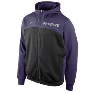 Nike College Therma Fit Full Zip Hoodie   Mens   Basketball   Clothing   Kansas State Wildcats   New Orchid