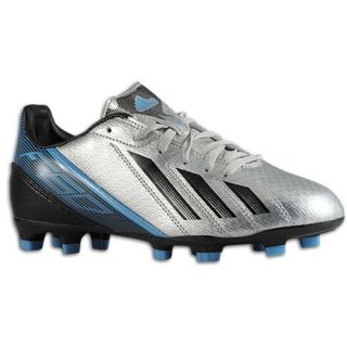 adidas F10 TRX FG Synthetic   Boys Grade School   Soccer   Shoes   Metallic Silver/Black/Joy Blue