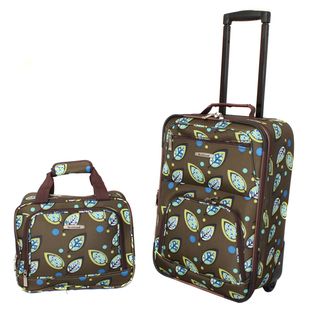 Rockland New Generation 2 piece Lightweight Carry on Luggage Set Rockland Two piece Sets