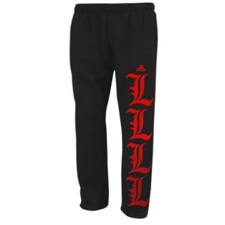 adidas College Fleece Pants   Mens   Basketball   Clothing   Louisville Cardinals   Black/Red