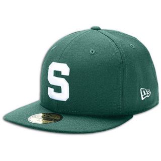 New Era 59Fifty College Cap   Mens   Basketball   Accessories   Michigan State Spartans   Green
