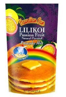 Hawaiian Lilikoi Passion Fruit Pancake Mix From Hawaii  Pancake And Waffle Mixes  Grocery & Gourmet Food