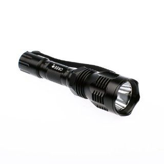 UniqueFire HS 802 CREE R2 5 Mode 260 lumens Long Range Super Bright LED Flashlight (1X18650 battery not included)   Basic Handheld Flashlights  