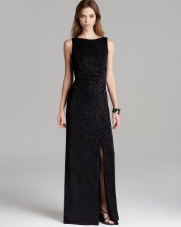 Laundry by Shelli Segal Sparkle Sleeveless Gown's