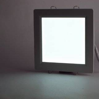 Cool White Bright Led Panel Light 18W AC85 265V 1600 Lumen Square Shape With Power Adapter   Led Household Light Bulbs  