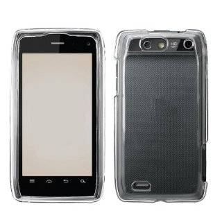 iFase Brand Motorola Droid 4 XT894 Cell Phone Trans. Clear Protective Case Faceplate Cover Cell Phones & Accessories