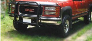 1988   1998 Chevrolet Silverado 1500 / 2500 / 2500HD / 3500 Black Modular Grille Guard Brush Nudge Push Bar Automotive