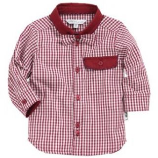 Little Marc Jacobs Baby boys Gingham Woven Shirt with Bow Tie Clothing