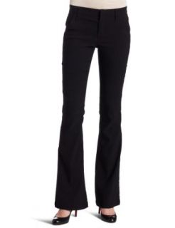 Calvin Klein Jeans Women's Petite Trouser, Black, 2