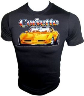 Vintage 70's Classic Chevrolet Corvette Stingray T Shirt Clothing