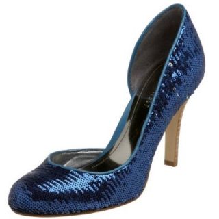 Nine West Women's Vishnu d'Orsay Pump,Dark Blue/Medium Blue,5 M US Shoes