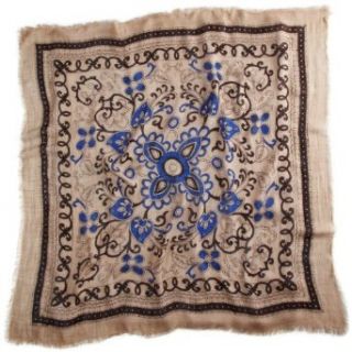Lucky Brand Women's Gypsy Thieves Square Scarf,Tan,One Size Clothing