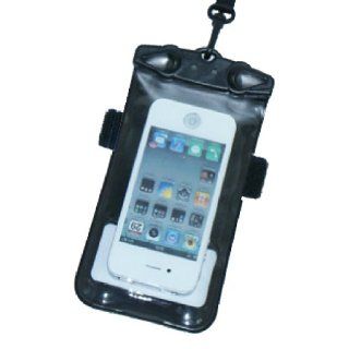 Discoverybuy T 9B Mobile Phone Waterproof Pouch Bag PVC for Iphone 4 Black Cell Phones & Accessories
