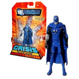 Mattel Year 2008 DC Universe Series 1 "Infinite Heroes Crisis" 4 Inch Tall Action Figure #2   Villain BLACK HAND (N1739) Toys & Games