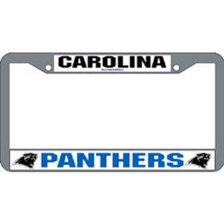 Carolina Panthers NFL Chrome License Plate Frame Sports & Outdoors