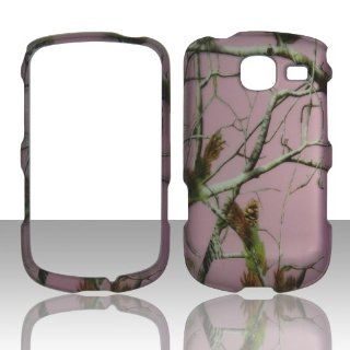 2D Pink Camo Realtree Samsung Freeform 4 / Comment 2, II R390 Case Cover Phone Snap on Cover Cases Protector Faceplates Cell Phones & Accessories