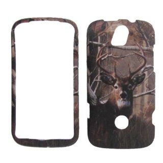 Camo Real Tree Buck Deer Oak Mossy Huawei Ascend 2 Ii M865 M865c (Straight Talk , Net10) Phone Case Accessory Snap on Cover Cell Phones & Accessories