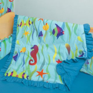 Room Magic Tropical Seas 4 Piece Crib Bedding Set