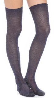 Missoni Shimmer Stripe Thigh High Socks