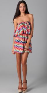 Tbags Los Angeles Lucia Strapless Mini Dress