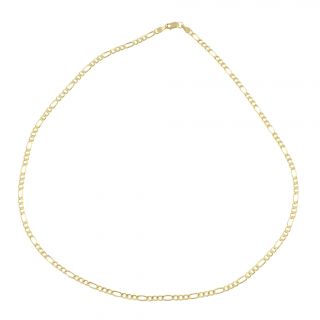 True Gold Yellow Gold Figaro Necklace 10kt 3.2mm   Jewelry   Pendants & Necklaces   Gold