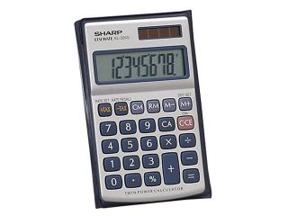 EL326SB Portable Pocket/Handheld Calculator, 8 Digit LCD