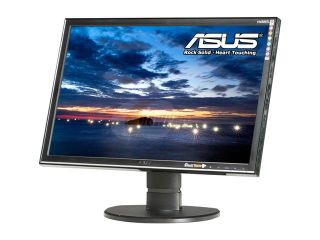 ASUS VW225TL Black 22" 5ms Height/Swivel/Tilt adjustable  Widescreen LCD Monitor 300 cd/m2 8000 :1 (ASCR) Built in Speakers