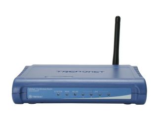 TRENDnet TEW 432BRP Wireless Broadband Router 802.11b/g up to 54Mbps/ 10/100 Mbps Ethernet Port x4