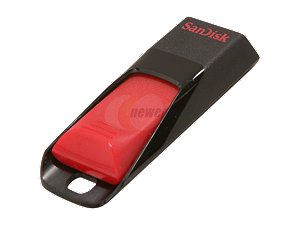 SanDisk Cruzer Edge 4GB USB 2.0 Flash Drive 128bit AES Encryption Model SDCZ51 004G B35