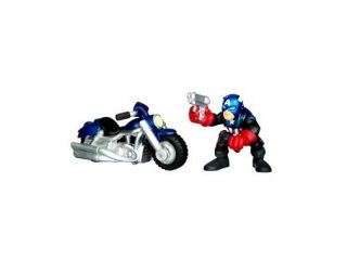 Marvel Superhero Squad Series 16: Captain America & Motorcycle Action Figure 2 Pack