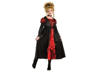 Vampiress Dracula Girl Dress Costume Child Small