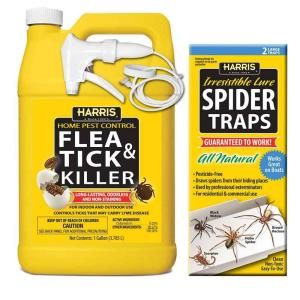 Harris Flea and Tick Killer and Spider Trap Value Pack HFT 128VP