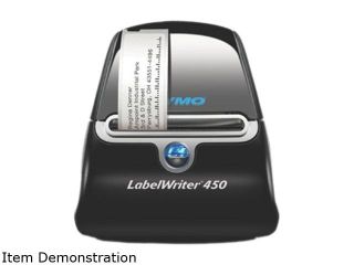 Dymo LabelWriter 450 Direct Thermal Printer   Monochrome   Desktop   Label Print