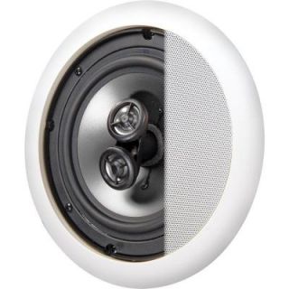 NXG Onyx Series 6.5 in. 80 Watt 2 Way Dual Voice Coil Single Point Stereo In Ceiling Speaker NX C6.2 DVC X