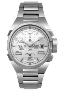 Pulsar PF3705X1  Watches,Mens Chronograph Alarm Stainless Steel, Chronograph Pulsar Quartz Watches