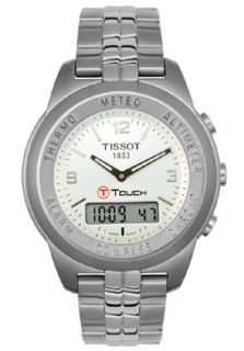 Tissot T33.1.388.32  Watches,Mens  T Touch Stainless Steel Multi Function, Chronograph Tissot Quartz Watches