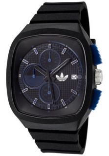 Adidas ADH2096  Watches,Toronto Chronograph Black Textured Dial Black Polyurethane, Chronograph Adidas Quartz Watches