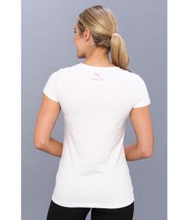 puma project pink 2013 tee cat white