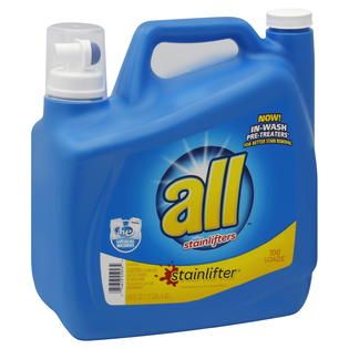 All  Stainlifters Detergent, HE, 150 fl oz (1.17 gal) 4.43 lt