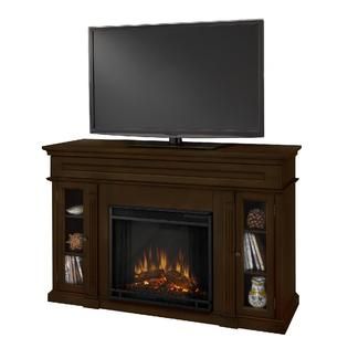 Real Flame  Lannon Electric Fireplace in Espresso 34.25Hx50.75Wx17.75D