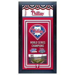 Philadelphia Phillies World Series Champions Framed Wall Art