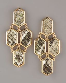 KARA by Kara Ross Hexagon Earrings