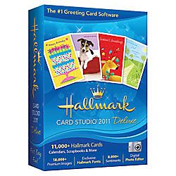 Hallmark Card Studio Deluxe 2011 Traditional Disc
