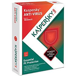 Kaspersky Anti Virus 2013 For 3 Users Traditional Disc