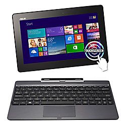ASUS Transformer Book T100TA B1 GR Convertible Laptop Computer With 10.1 Touch Screen Display MS Office Home Student 2013 32GB